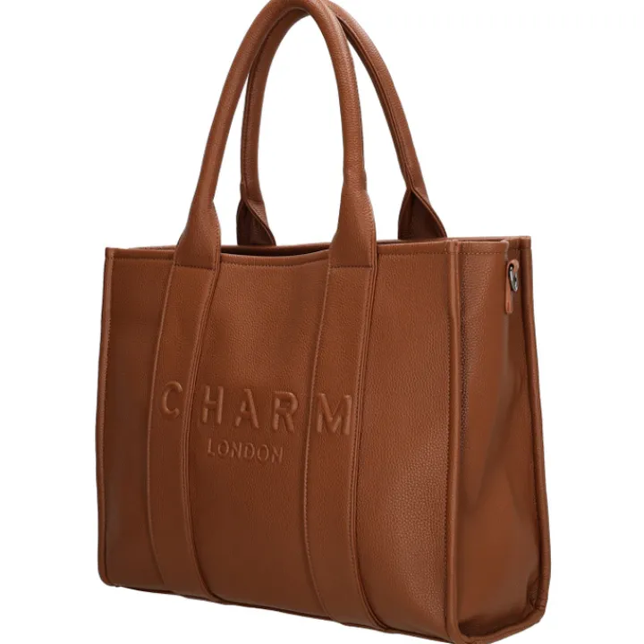 Shoppers|Fashion Tassen>Charm London Bond Laptopbag brown
