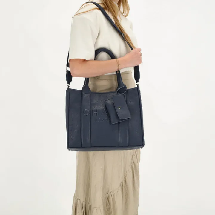 Shoppers|Schoudertassen>Charm London Bond Shopper blue