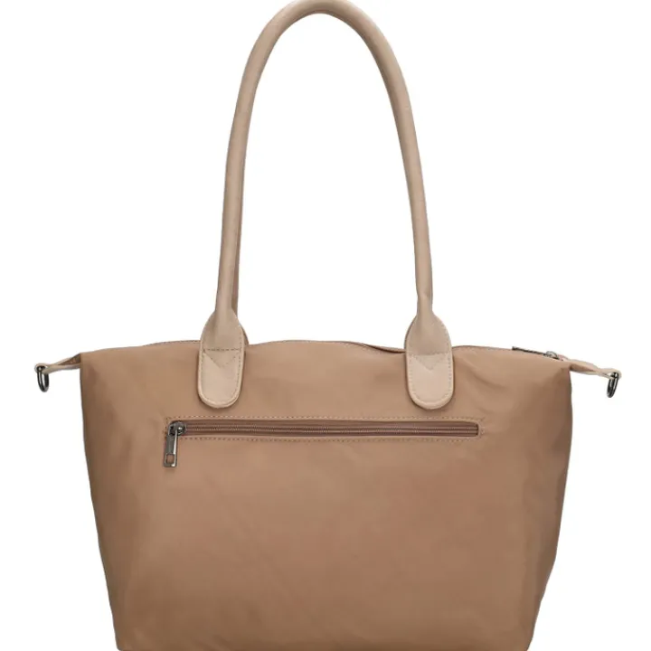 Shoppers|Schoudertassen>Charm London Buckingham Mono Shopper lichttaupe