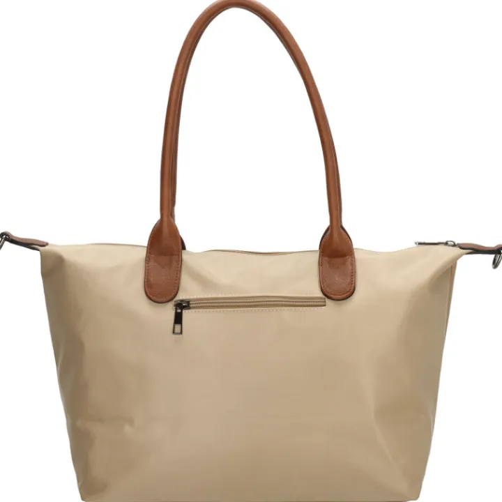 Shoppers|Schoudertassen>Charm London Buckingham Shopper zand