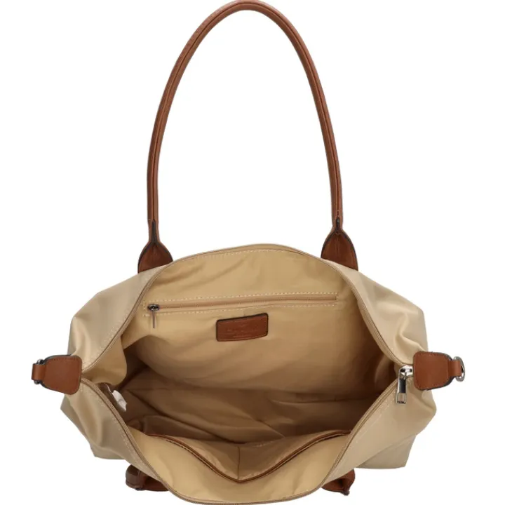 Shoppers|Schoudertassen>Charm London Buckingham Shopper zand