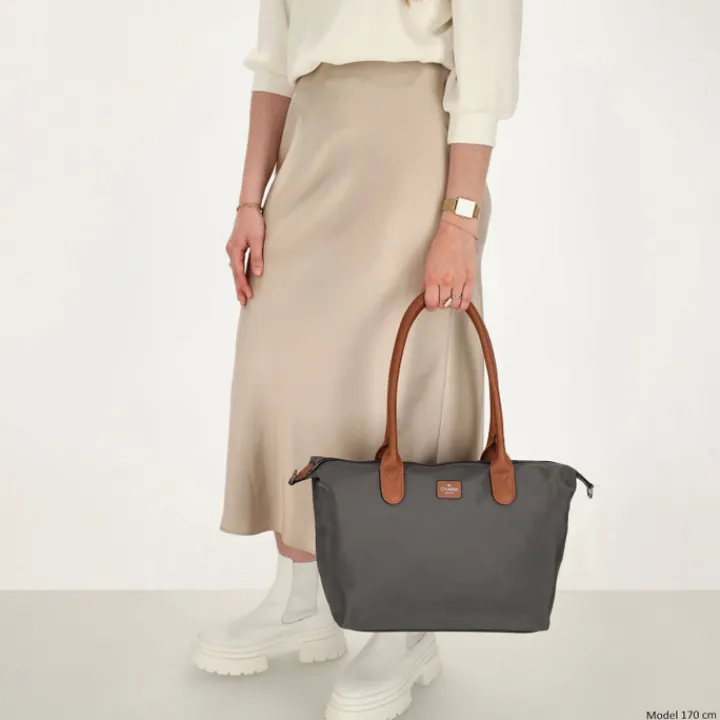 Shoppers|Schoudertassen>Charm London Buckingham Shopper grey