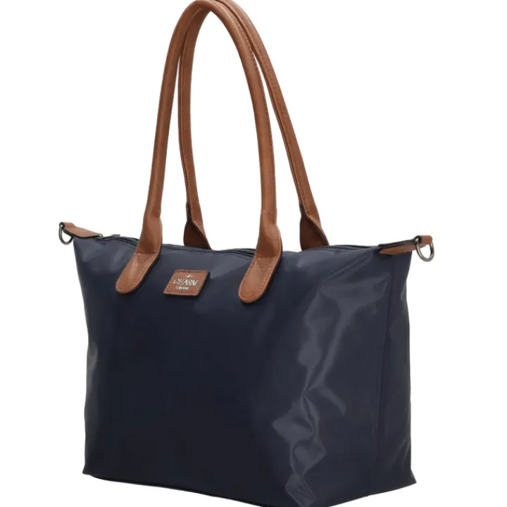 Shoppers|Schoudertassen>Charm London Buckingham Shopper blauw