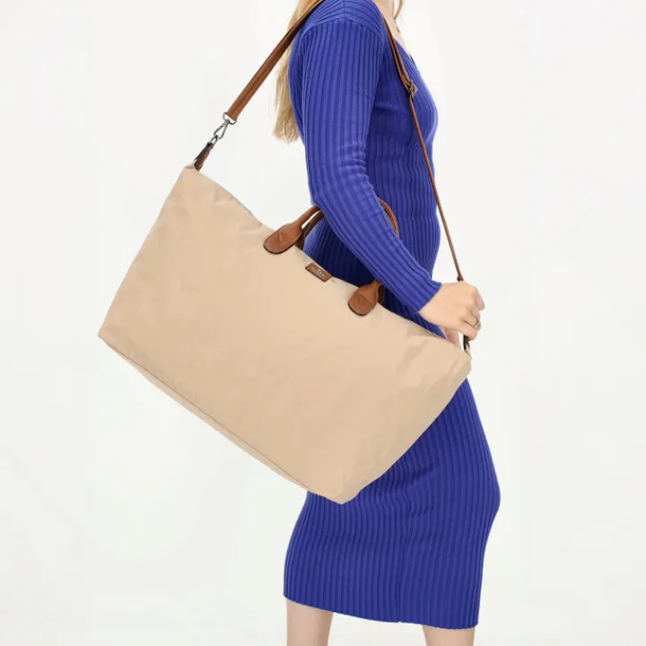 Dames Reistassen|Weekendtassen>Charm London Buckingham Travelbag sand