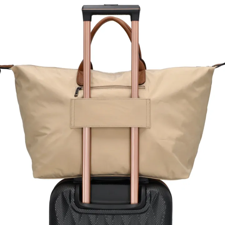 Dames Reistassen|Weekendtassen>Charm London Buckingham Travelbag sand