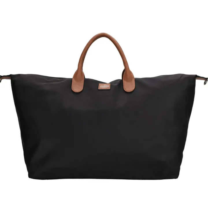 Dames Reistassen|Weekendtassen>Charm London Buckingham Travelbag black