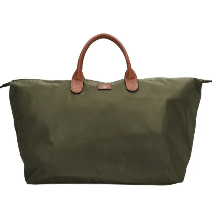 Dames Reistassen|Weekendtassen>Charm London Buckingham Travelbag olivegreen