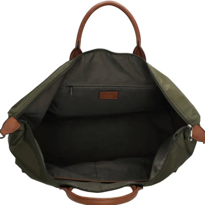 Dames Reistassen|Weekendtassen>Charm London Buckingham Travelbag olivegreen