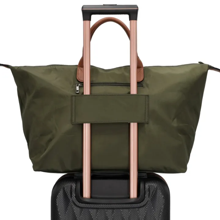 Dames Reistassen|Weekendtassen>Charm London Buckingham Travelbag olivegreen