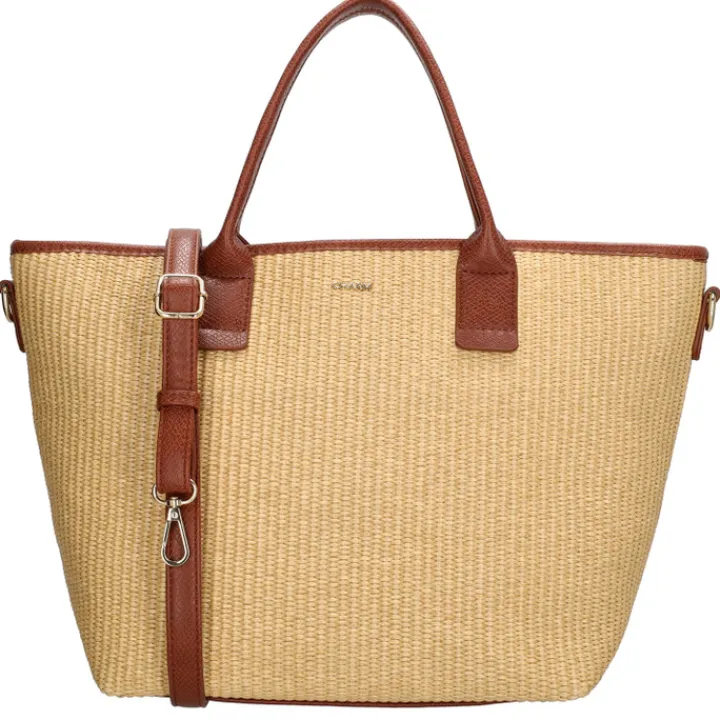 Schoudertassen|Handtassen>Charm London Cadorna Handbag cognac