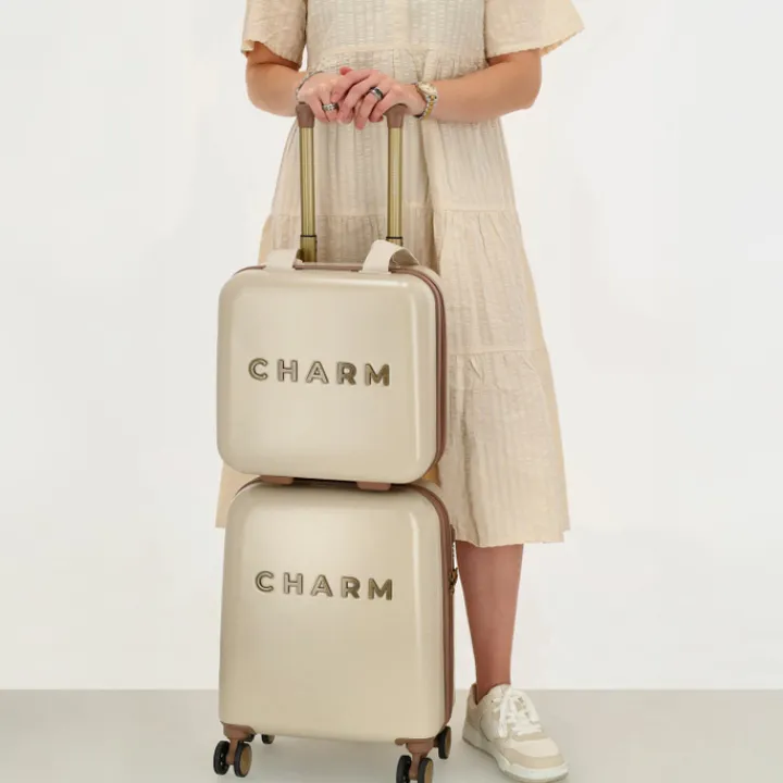 Beautycases>Charm London Capetown Beautycase beige