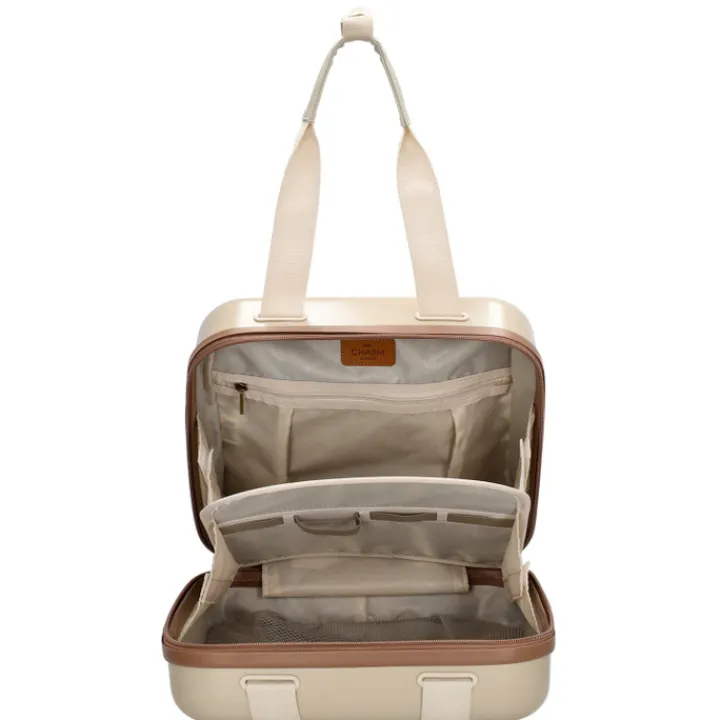 Beautycases>Charm London Capetown Beautycase beige