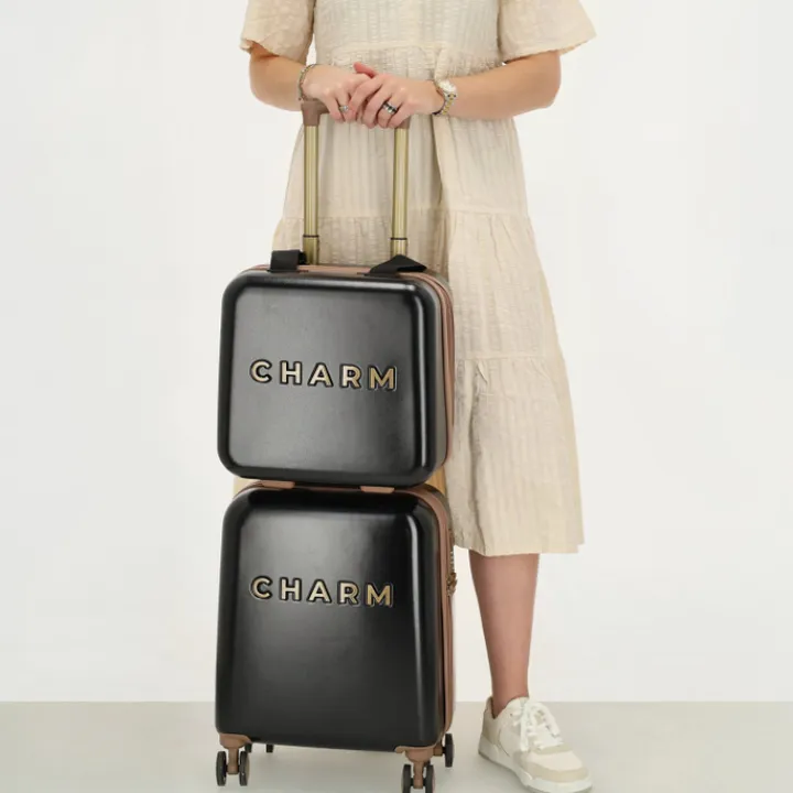 Beautycases>Charm London Capetown Beautycase black
