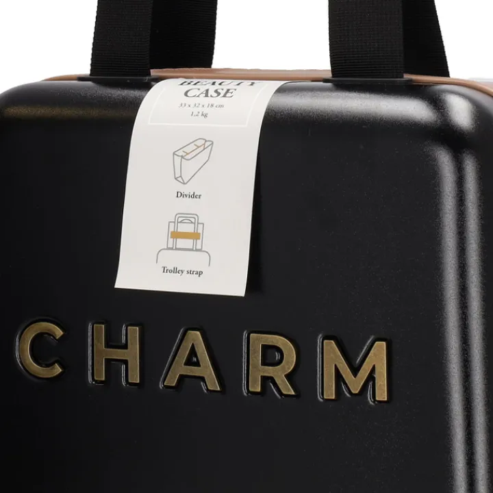 Beautycases>Charm London Capetown Beautycase black