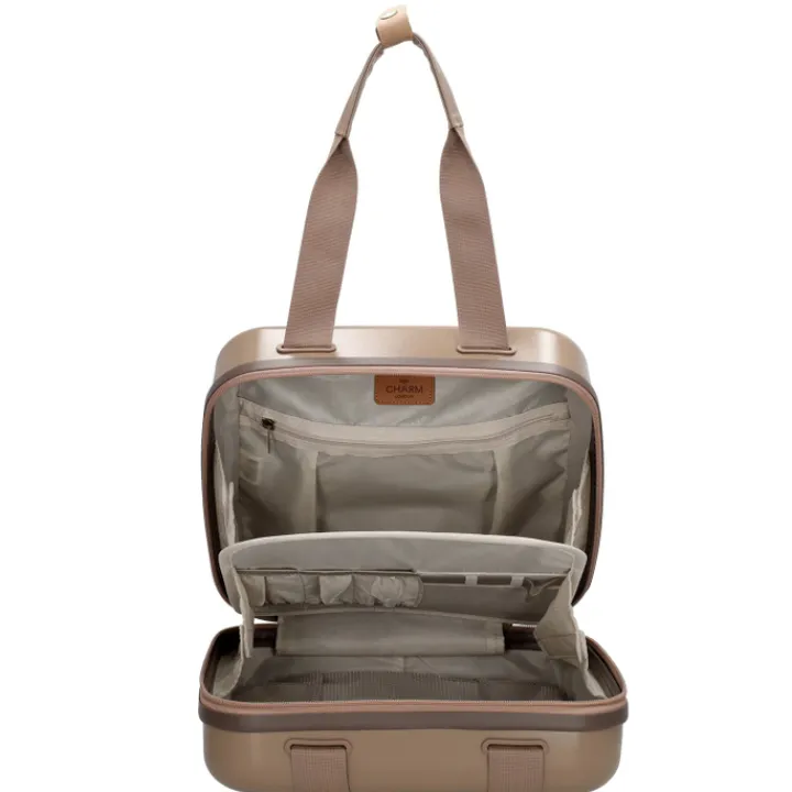 Beautycases>Charm London Capetown Beautycase taupe