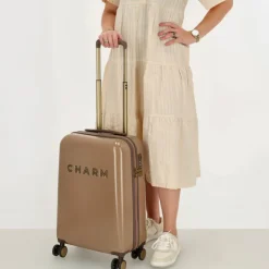 Transavia Trolleys|Klm Trolleys>Charm London Capetown Trolley S taupe