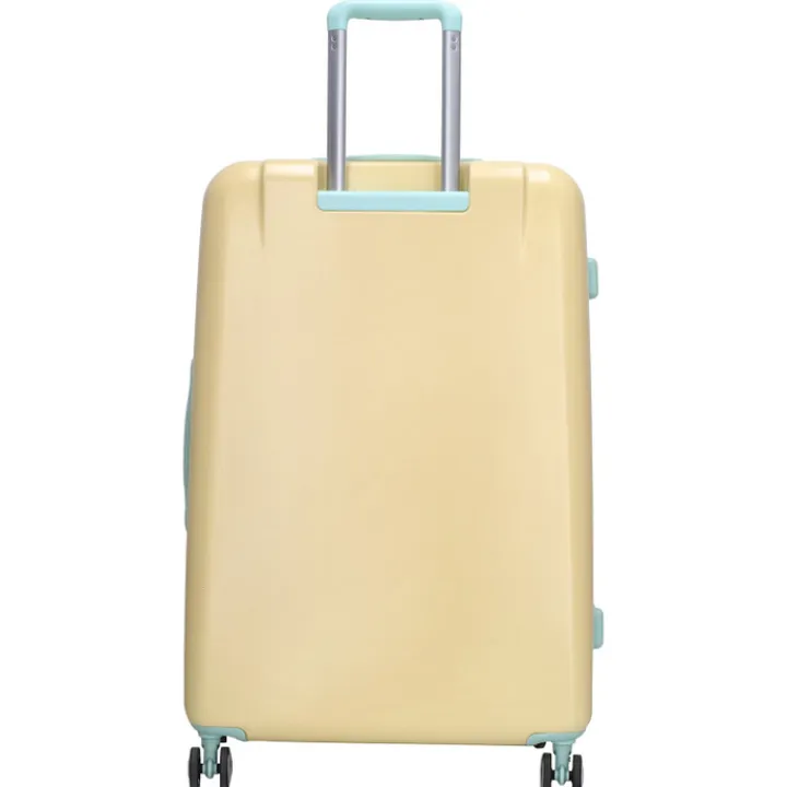 Koffersets|Reiskoffers>Charm London Capetown Trolley Set soft yellow