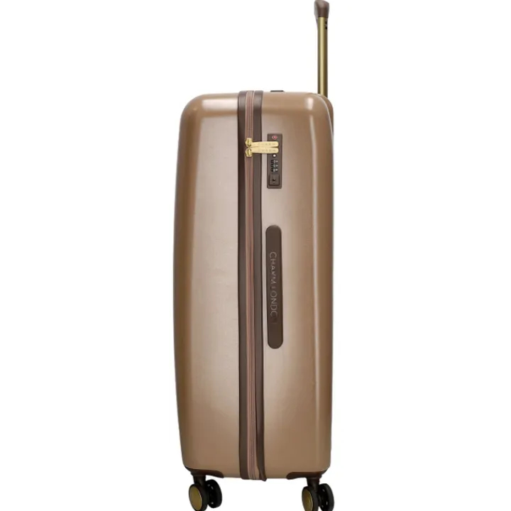Lichtgewicht Koffers|Harde Koffers>Charm London Capetown Trolley L taupe