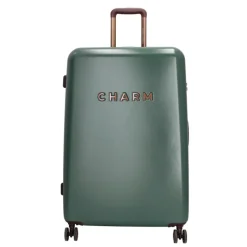 Reistrolleys|Reiskoffers>Charm London Capetown Trolley L darkgreen
