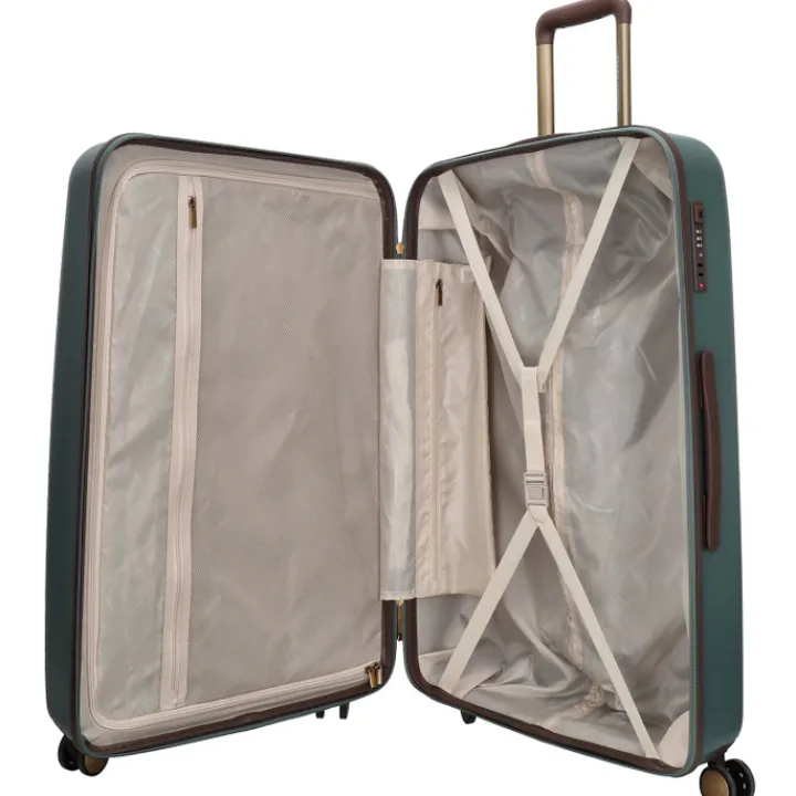 Reistrolleys|Reiskoffers>Charm London Capetown Trolley L darkgreen