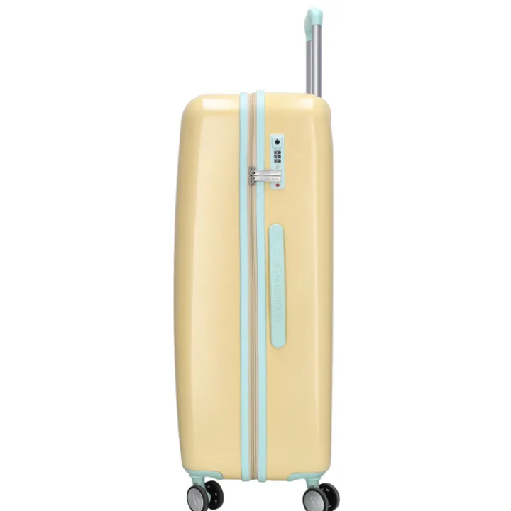 Lichtgewicht Koffers|Harde Koffers>Charm London Capetown Trolley L soft yellow