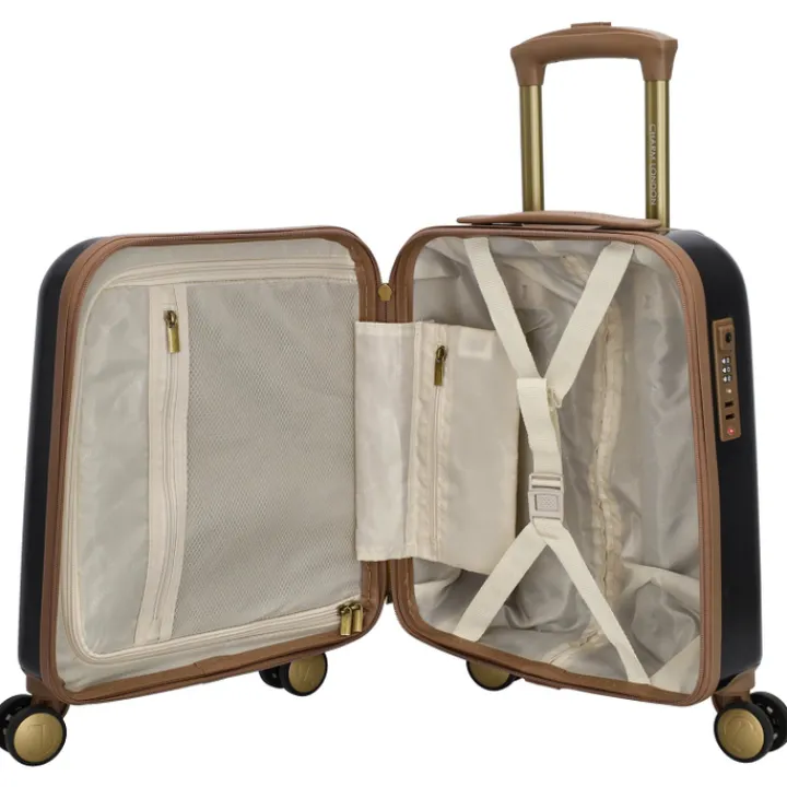 Handbagage Trolleys|Laptop Trolleys>Charm London Capetown Underseater black
