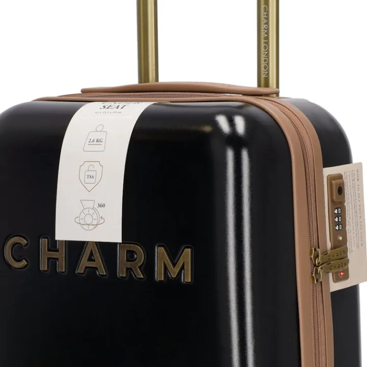 Handbagage Trolleys|Laptop Trolleys>Charm London Capetown Underseater black