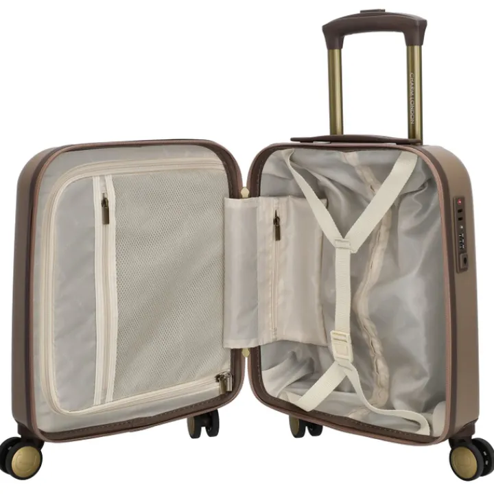 Handbagage Trolleys|Laptop Trolleys>Charm London Capetown Underseater taupe