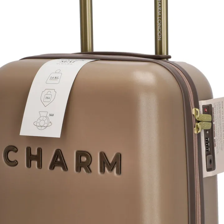 Handbagage Trolleys|Laptop Trolleys>Charm London Capetown Underseater taupe