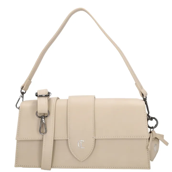 Schoudertassen|Crossbody>Charm London Castle Hill Crossbody beige