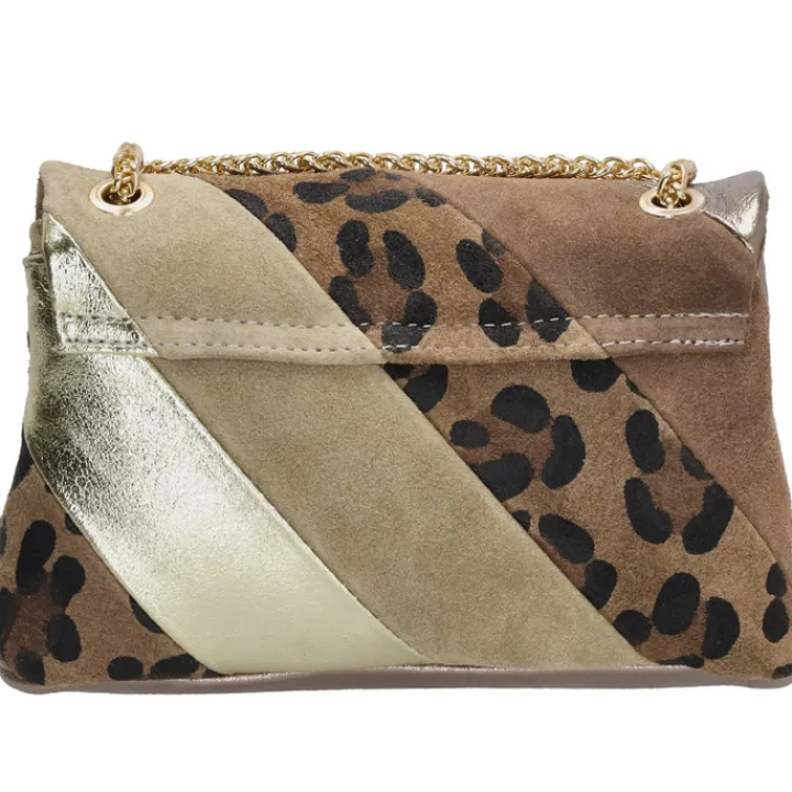Schoudertassen|Crossbody>Charm London Elisa Schoudertas leopard
