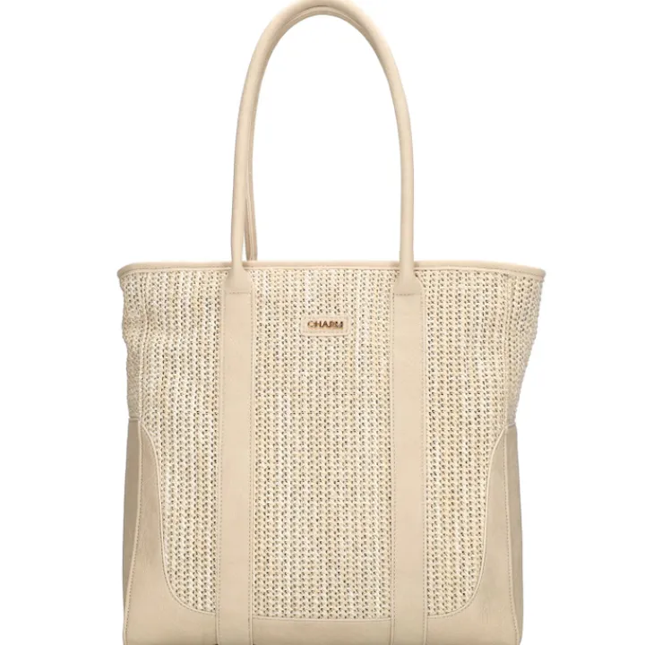 Shoppers|Schoudertassen>Charm London Hillingdon Shopper wit
