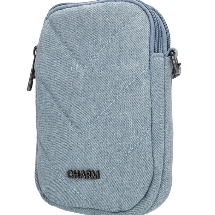 Telefoontasjes|Fashion Tassen>Charm London Hollywood Phonebag midblue