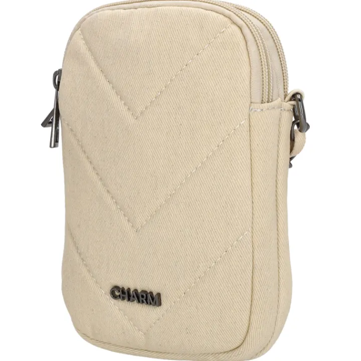 Telefoontasjes|Fashion Tassen>Charm London Hollywood Phonebag beige