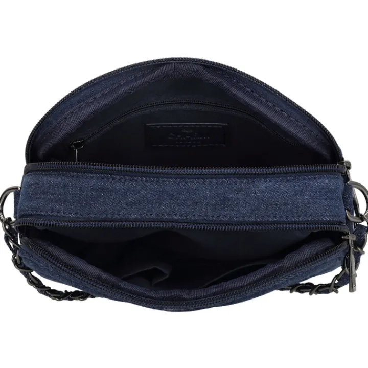 Schoudertassen|Fashion Tassen>Charm London Hollywood Shoulderbag blue