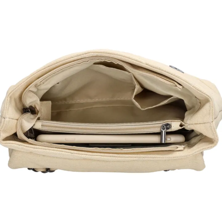 Shoppers|Schoudertassen>Charm London Hollywood Shoulderbag beige