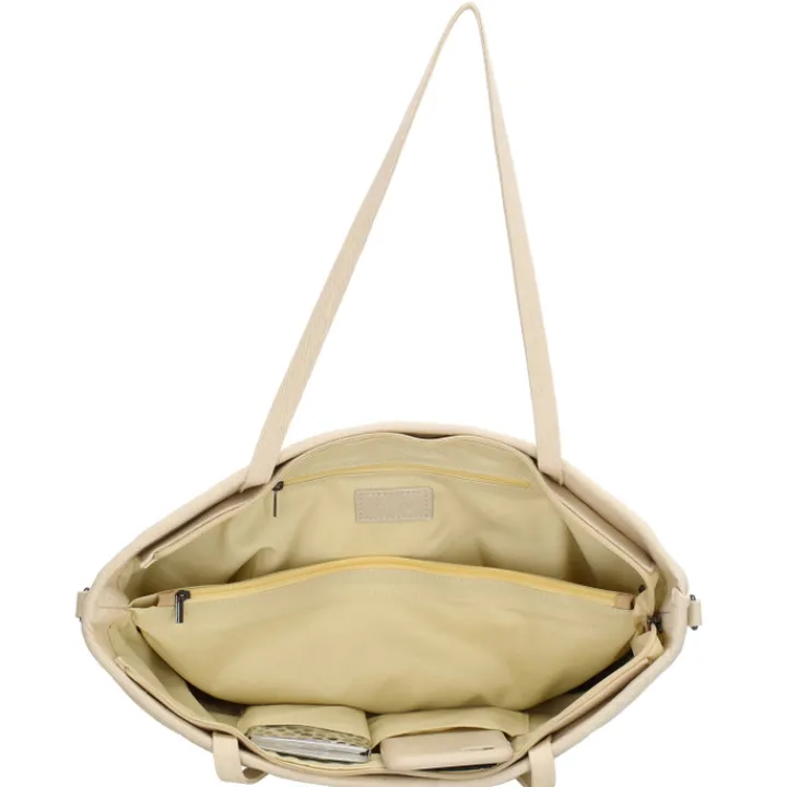 Shoppers|Schoudertassen>Charm London Hollywood Shopper beige