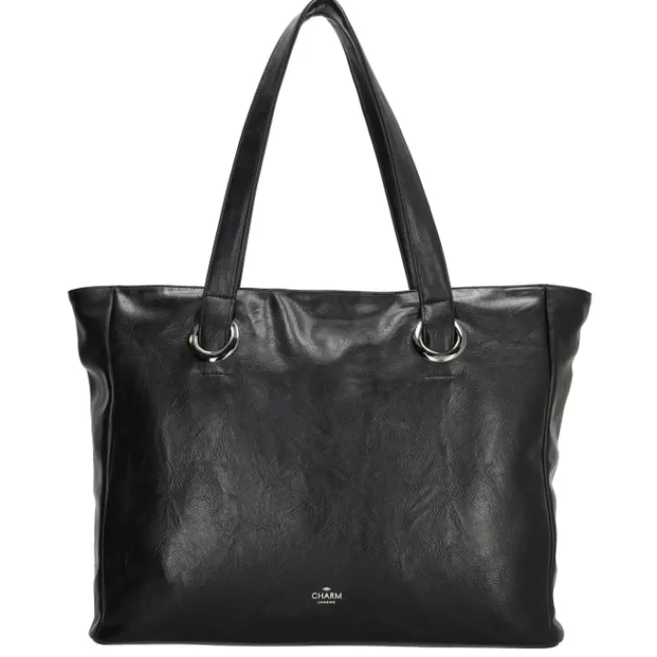 Schoudertassen|Damestassen>Charm London Liberty Laptoptas 17.3" black