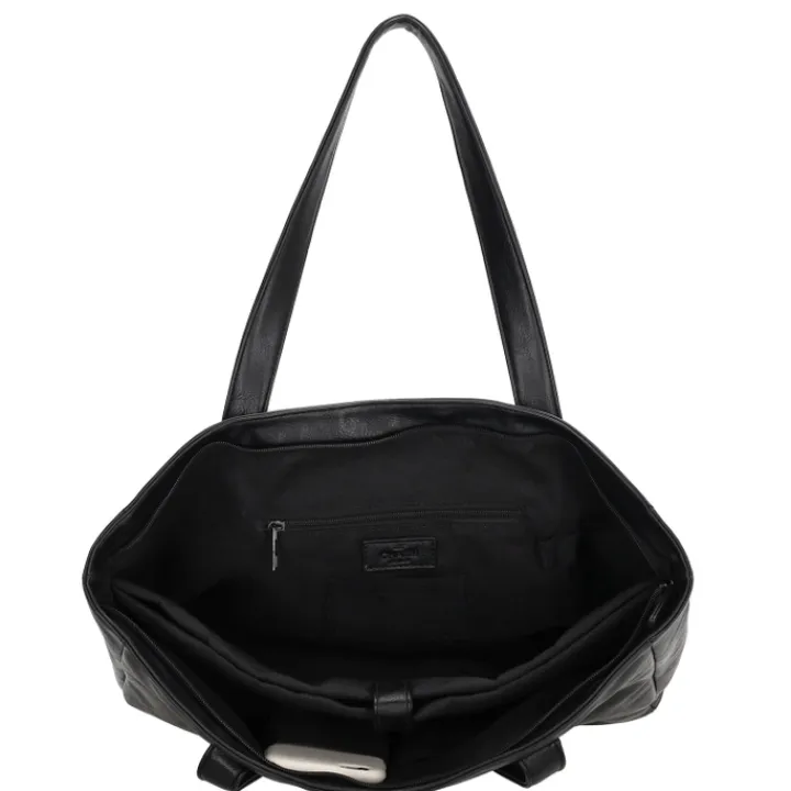 Schoudertassen|Damestassen>Charm London Liberty Laptoptas 17.3" black