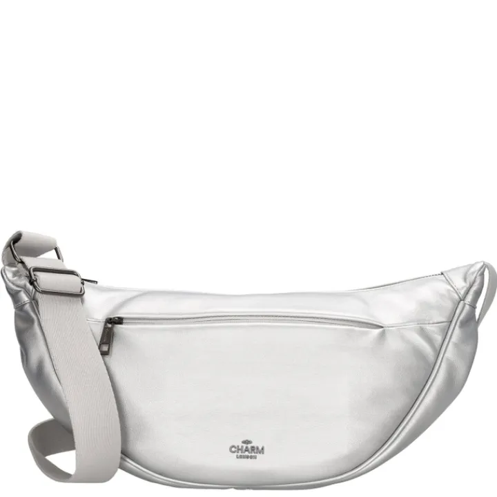 Schoudertassen|Crossbody>Charm London Lupin Shoulderbag zilver