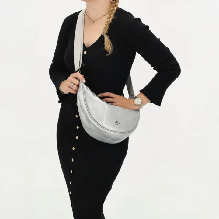 Schoudertassen|Crossbody>Charm London Lupin Shoulderbag zilver