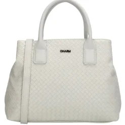 Schoudertassen|Handtassen>Charm London Mirabello Handbag lightgrey