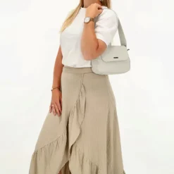 Schoudertassen|Crossbody>Charm London Mirabello Shoulderbag lightgrey