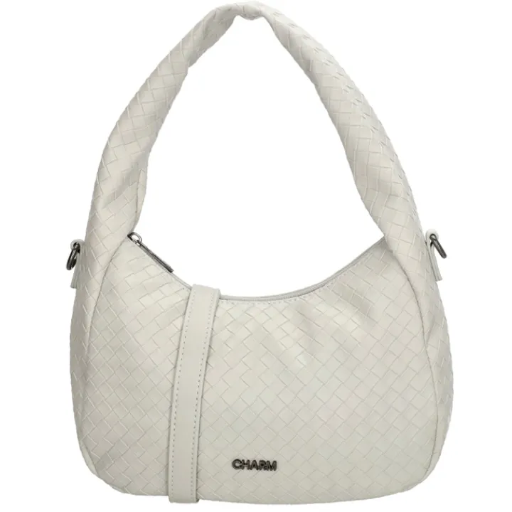 Schoudertassen|Crossbody>Charm London Mirabello Shoulderbag lightgrey
