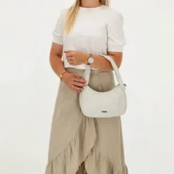 Schoudertassen|Crossbody>Charm London Mirabello Shoulderbag lightgrey