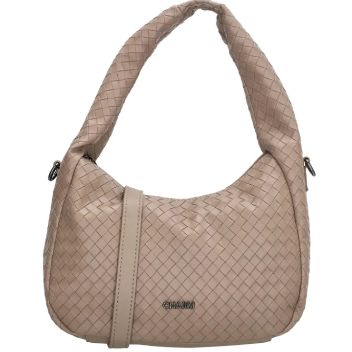 Schoudertassen|Crossbody>Charm London Mirabello Shoulderbag taupe