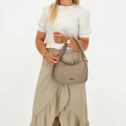 Schoudertassen|Crossbody>Charm London Mirabello Shoulderbag taupe