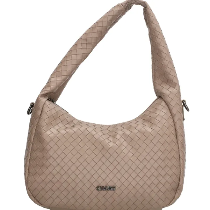 Schoudertassen|Crossbody>Charm London Mirabello Shoulderbag taupe