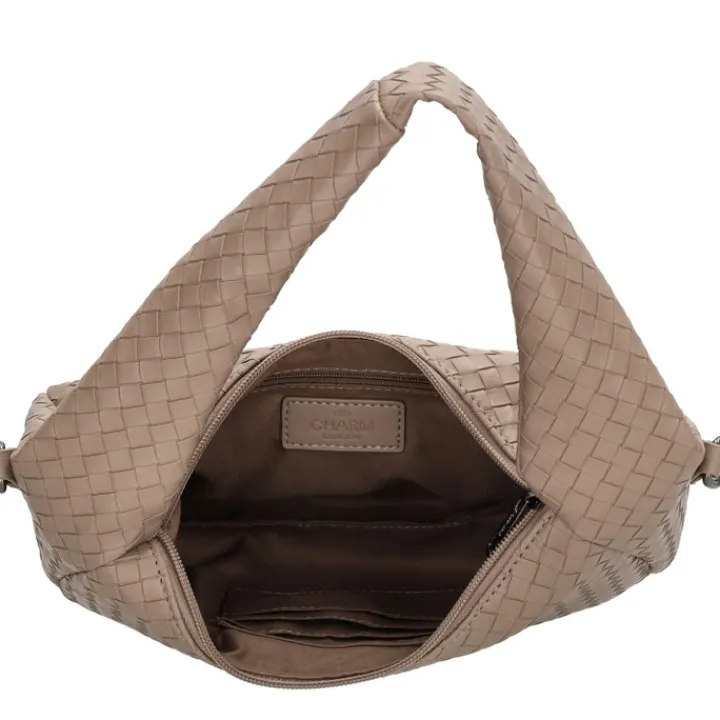 Schoudertassen|Crossbody>Charm London Mirabello Shoulderbag taupe