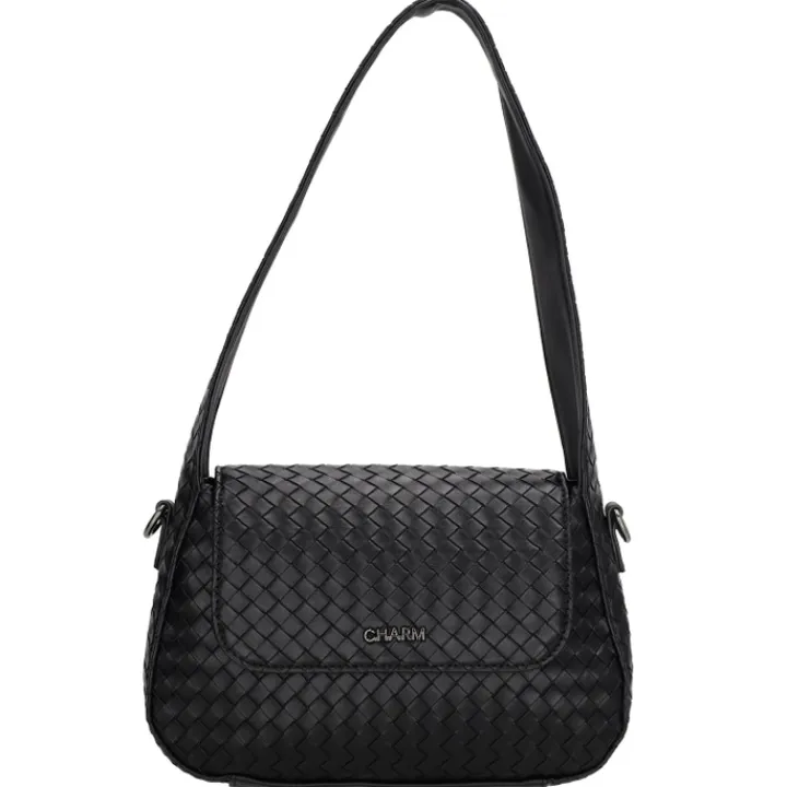 Schoudertassen|Fashion Tassen>Charm London Mirabello Shoulderbag black